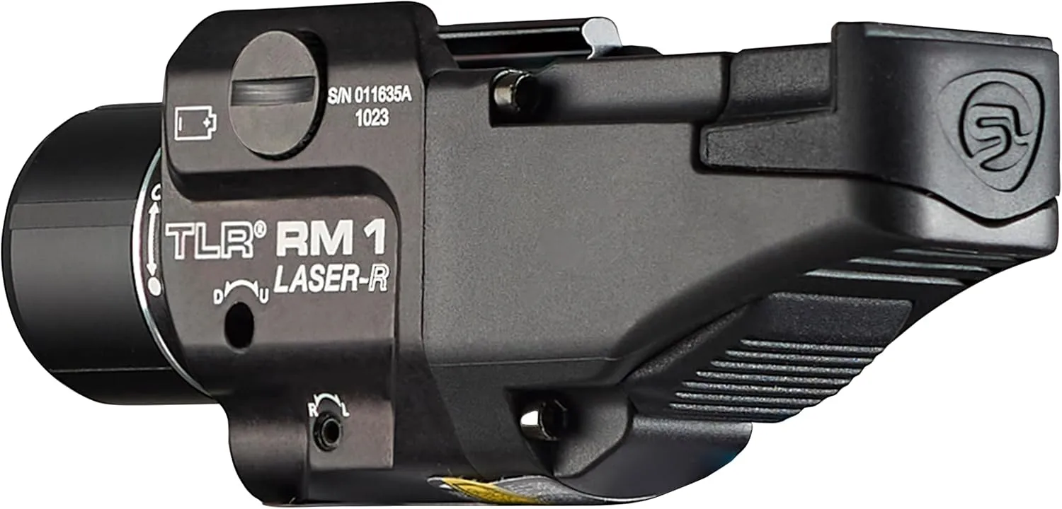 Streamlight 69445 TLR RM 1 500-Lumen Rail-Mounted Tactical Weapon Light with Integrated Red Aiming Laser