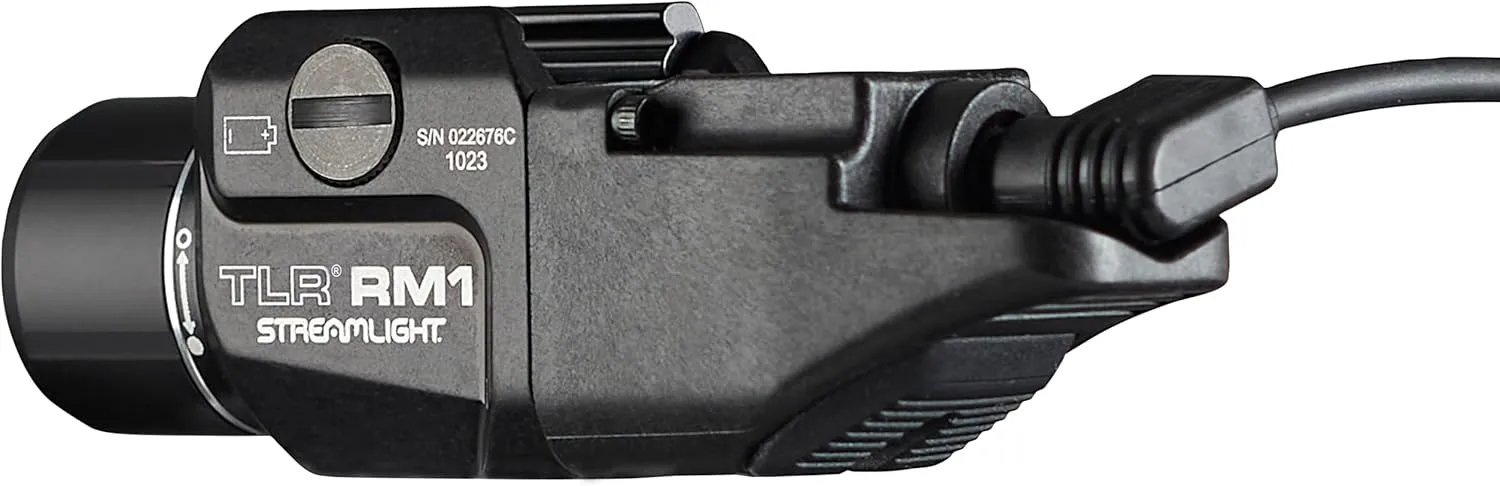 Streamlight 69442 TLR RM 1 500-Lumen Low-Profile Rail Mounted Tactical Lighting System with Dual Remote Switch