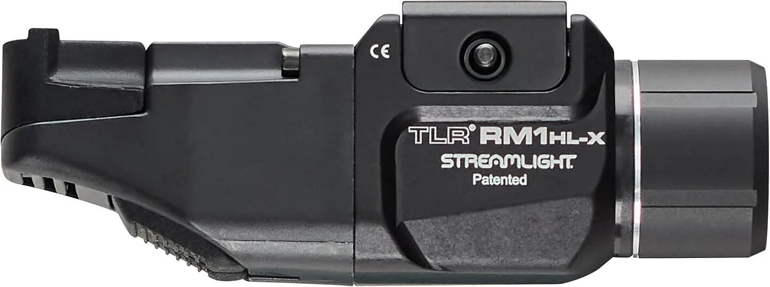 Streamlight 69483 TLR RM 1 HL-X 1000-Lumen 22000-Candela Rail-Mounted Rechargeable Tactical Flashlight with Pressure Switch