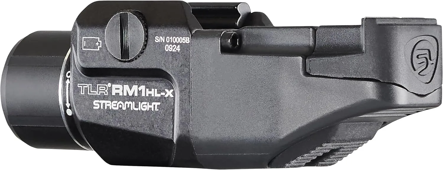 Streamlight 69484 TLR RM 1 HL-X 1000-Lumen 22000-Candela Rail-Mounted Rechargeable Tactical Flashlight with Key Kit