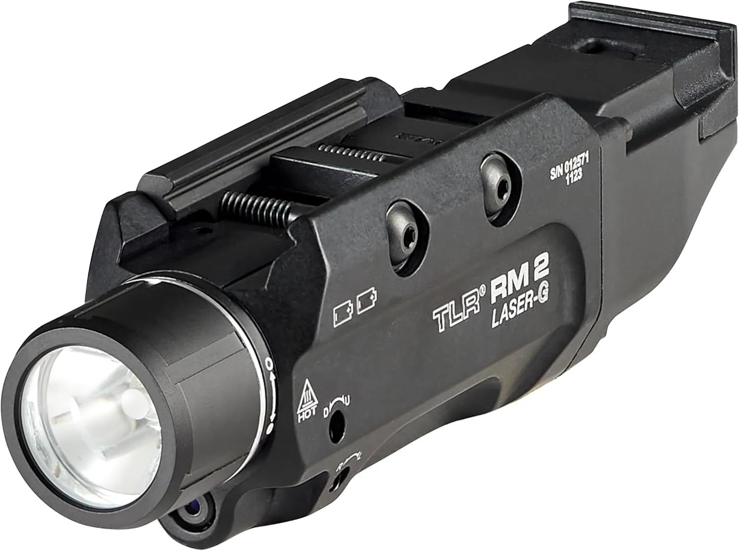 Streamlight 69453 TLR RM 2 G 1000-Lumen Rail-Mounted Tactical Weapon Light with Integrated Green Aiming Laser