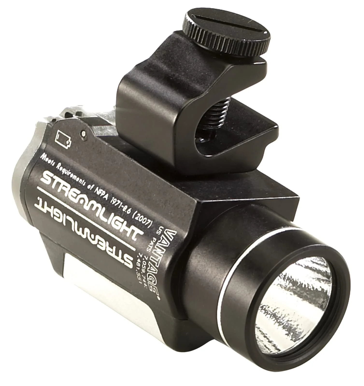 Streamlight 69140 Vantage LED Helmet Mounted Flashlight, Black Black Flashlight