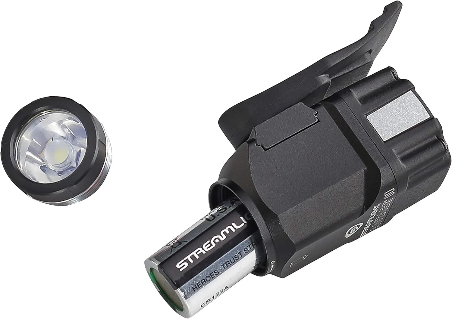 Streamlight 69333 Vantage II 350-Lumen Industrial Hard Hat Mount Light with Blue LED Tail Light, Black