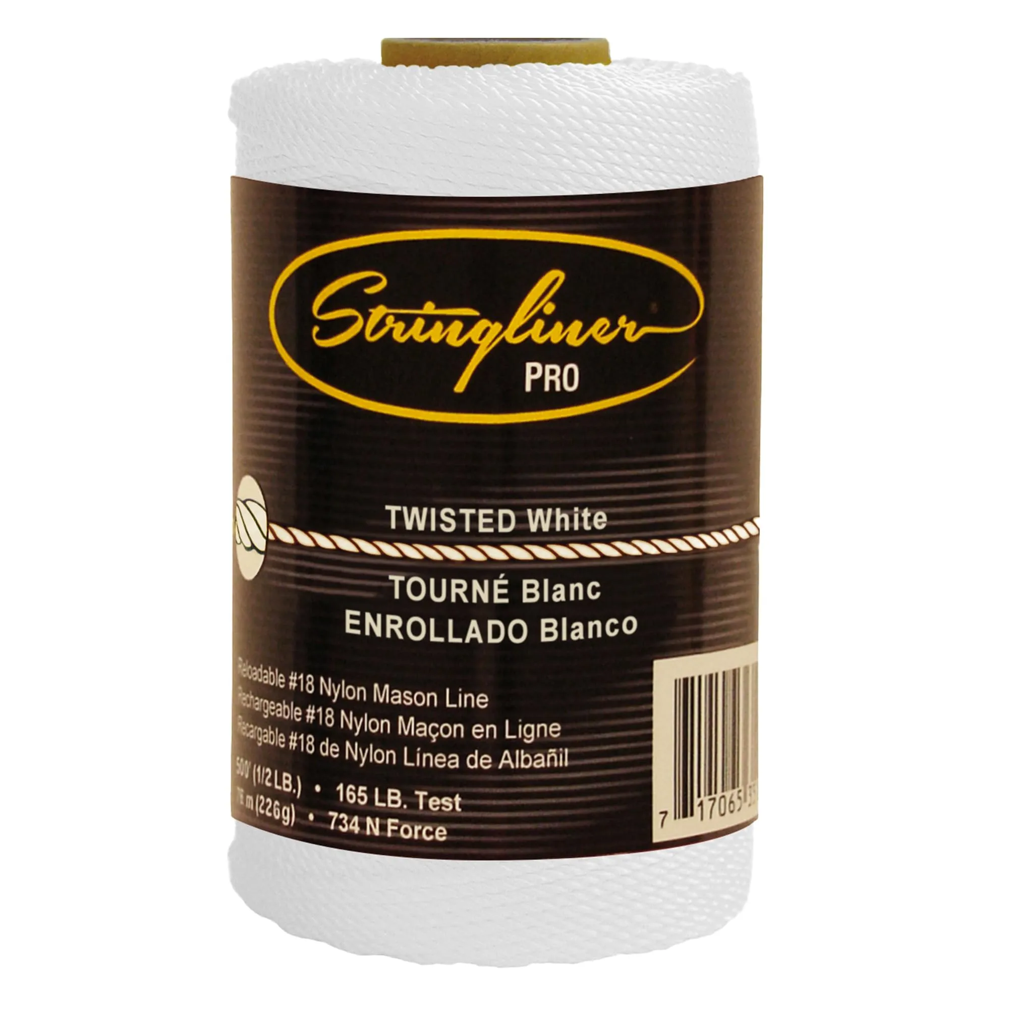 Twine #18x540ft White Twist Nylon