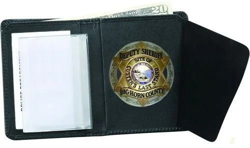 Company Book Style Badge Wallet 3-79610-0032