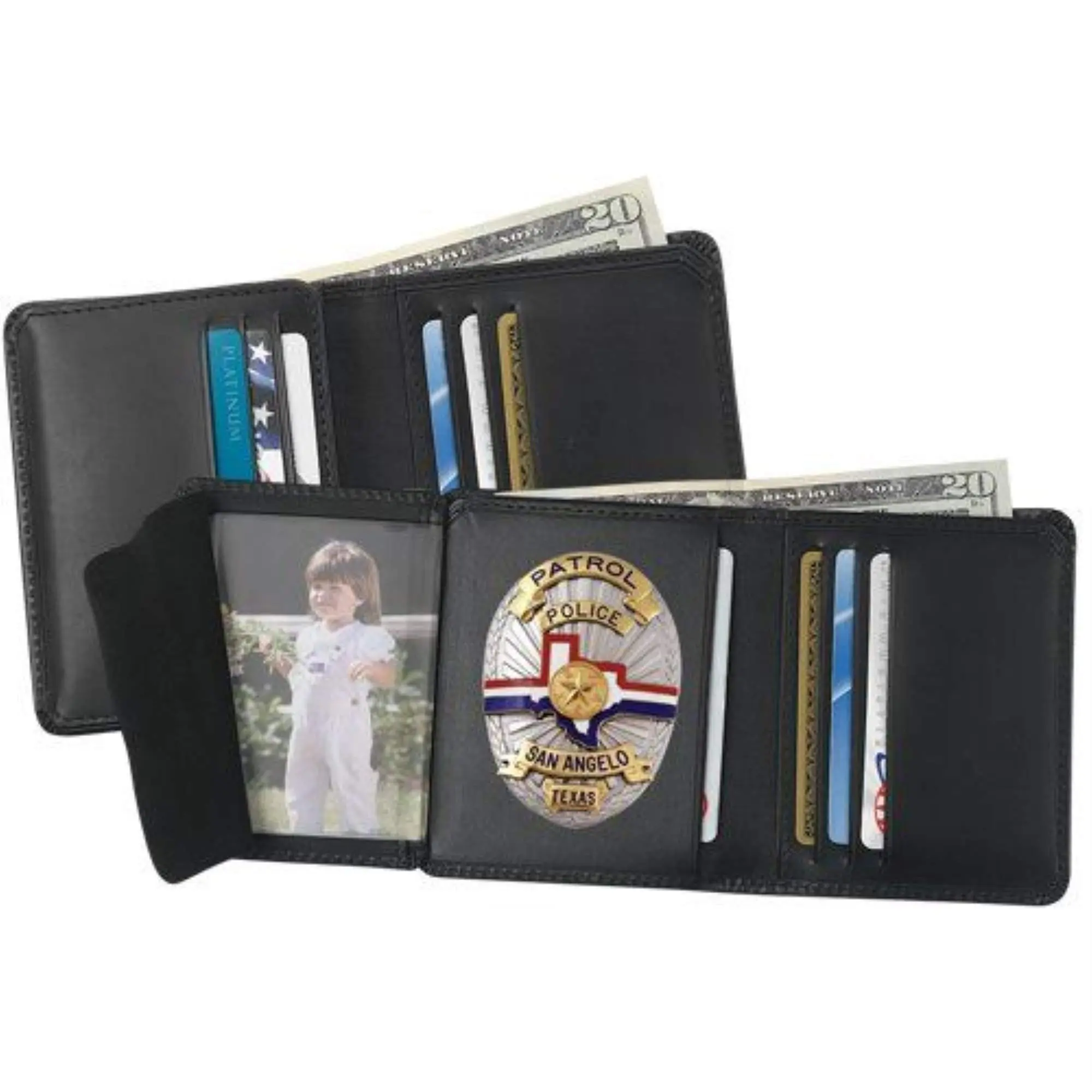 STRONG LEATHER COMPANY Hidden Badge Wallet