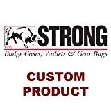 STRONG LEATHER Side Opening Badge Case - Dress