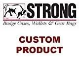 STRONG LEATHER Side Opening Badge Case - Dress
