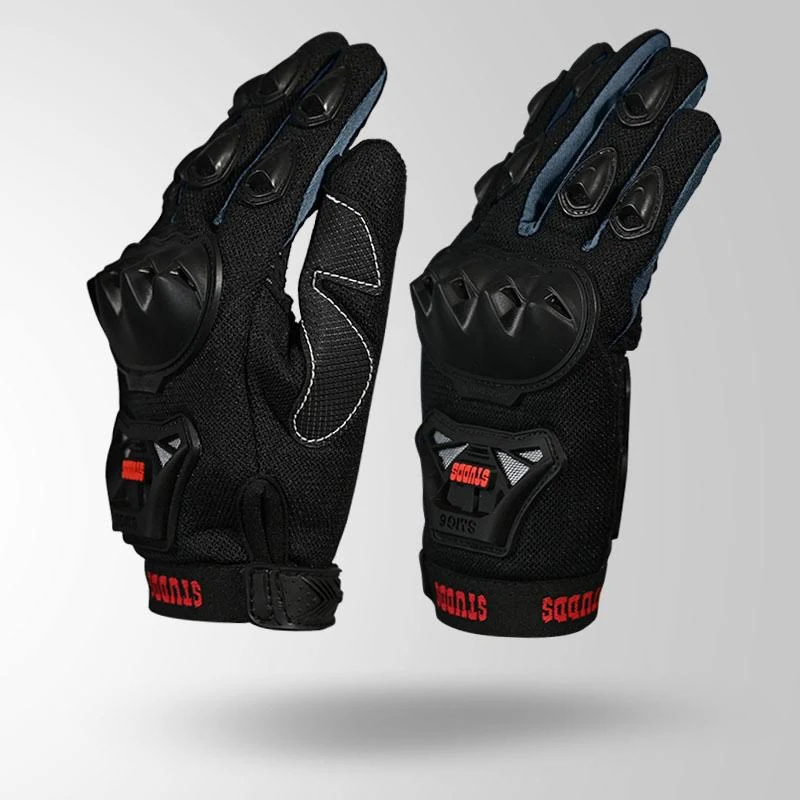 STUDDS GLOVES SMG-6 GREY (S) WITH TOUCH STUDDS GLOVES SMG-6 GREY (S) WITH TOUCH