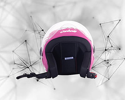 OZONE OPAL PINK C/V (520 MM)-KIDS HELMET