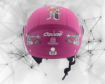 OZONE OPAL PINK C/V (520 MM)-KIDS HELMET