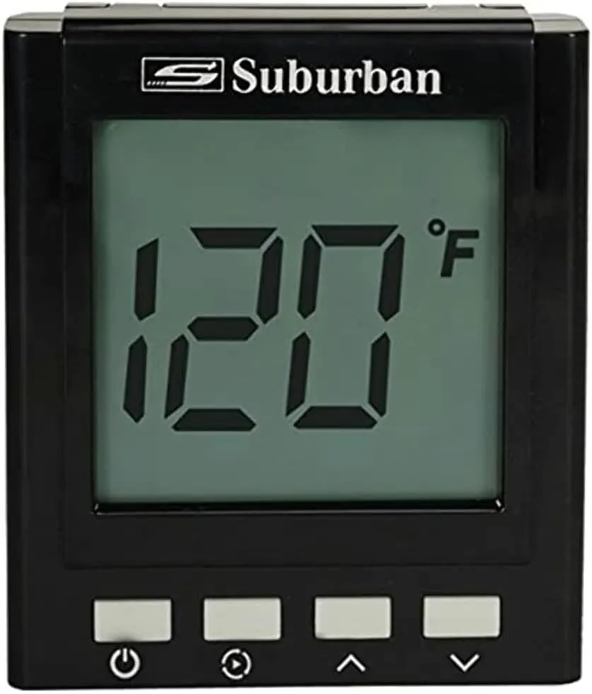 SUBURBAN MFG Suburban 162292 Wall Control for Odwh Black
