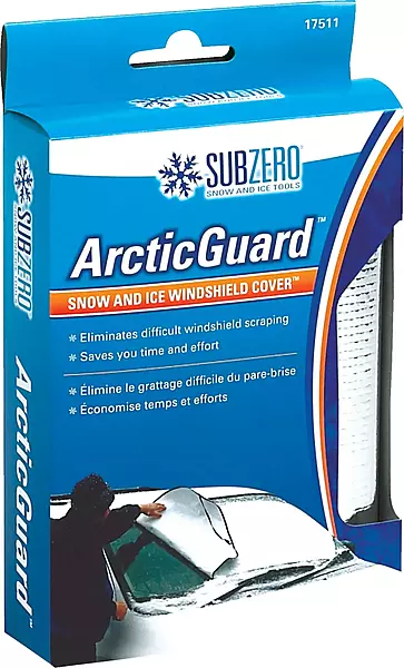 SubZero 17511 ArticGuard Snow and Ice Universal Windshield Cover , 29" H x 70" W