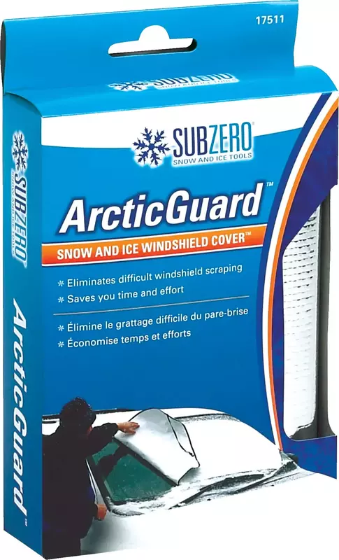 SubZero 17511 ArticGuard Snow and Ice Universal Windshield Cover , 29" H x 70" W
