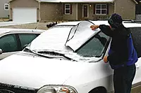 SubZero 17511 ArticGuard Snow and Ice Universal Windshield Cover , 29" H x 70" W