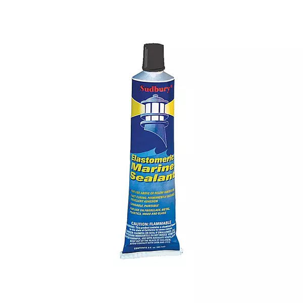 Sudbury 322 Elastomeric Marine Sealant, 3-Ounce, Black