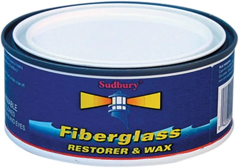 Sudbury 410 Fiberglass Restorer and Wax, 11-Ounce Paste