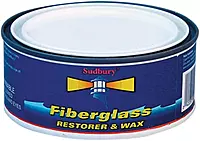 Sudbury 410 Fiberglass Restorer and Wax, 11-Ounce Paste