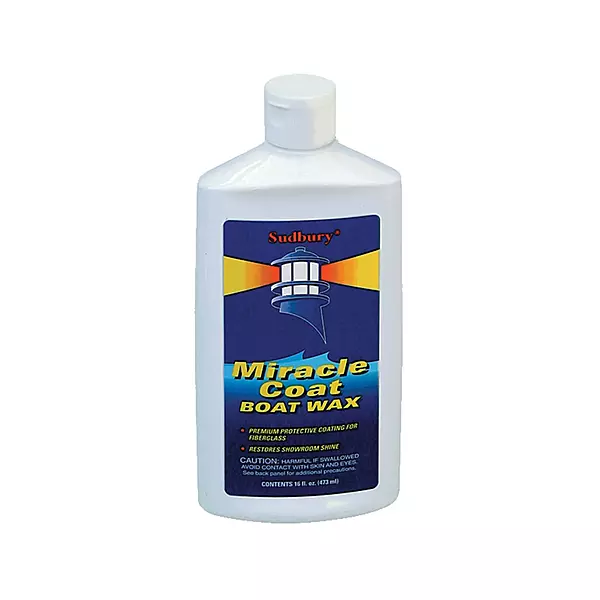 Sudbury 412 Miracle Coat Boat Wax, 16-Ounce Liquid