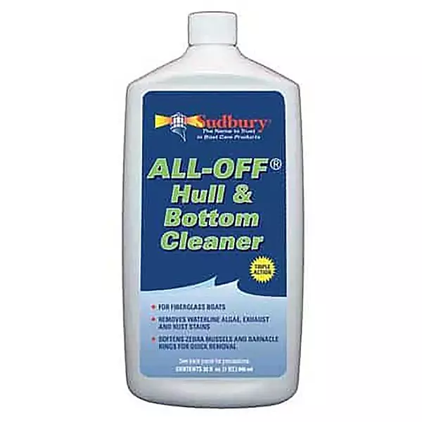 Sudbury 2032 All-Off Hull and Bottom Cleaner - 32 oz., Beige