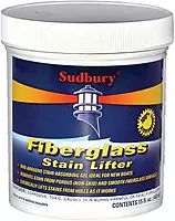 Sudbury Fiberglass Stain Lifter, Boat Cleaner Gel, Rust Remover and Stain Remover for Boats, Essential Boat Accessories