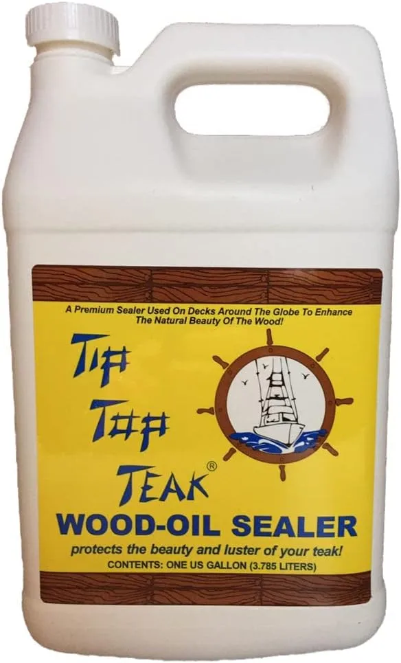 SUDBURY TS1002 Tip Top Teak Wood-Oil Sealer - 1 Gallon