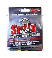 Sufix 832 Advanced Lead Core - 18lb - 10-Color Metered - 100 yds