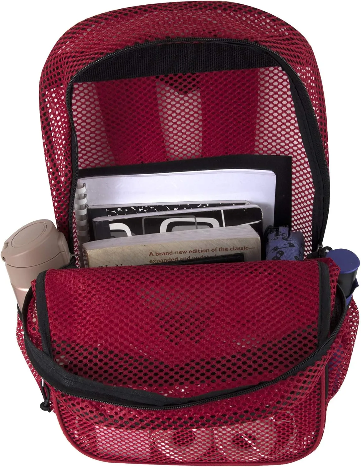 SUMMIT RIDGE Reflective Mesh Backpack with Wire Frame (18 x 13 x 5.5 in)