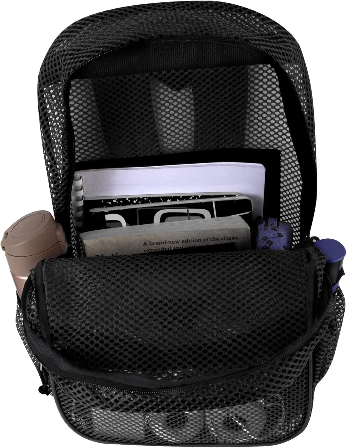 SUMMIT RIDGE Reflective Mesh Backpack with Wire Frame (18 x 13 x 5.5 in)