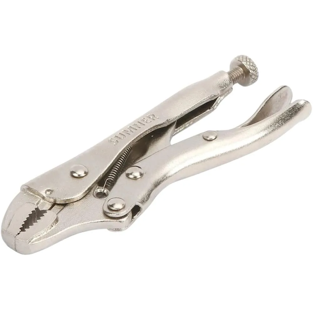 CLP10W,10" CURVED LOCKING PLIER W CUTTER