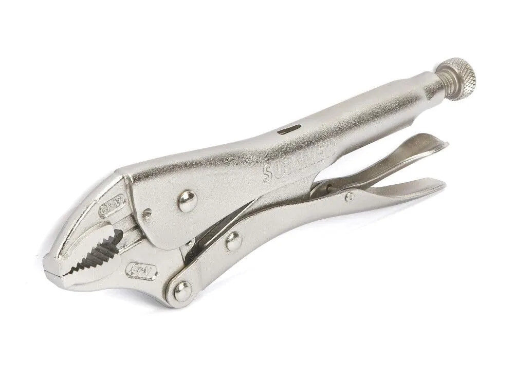 CLP10W,10" CURVED LOCKING PLIER W CUTTER
