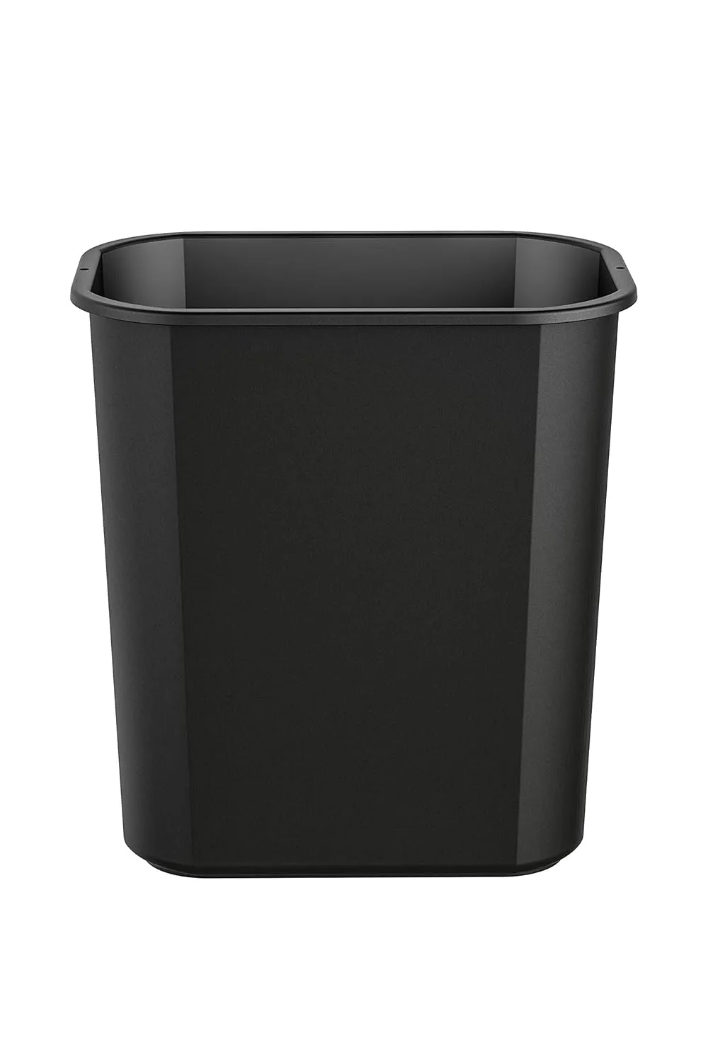 Suncast 3 Gallon Resin Waste Basket with Rolled Lip for Strength, Compact Design for Offices, Classrooms