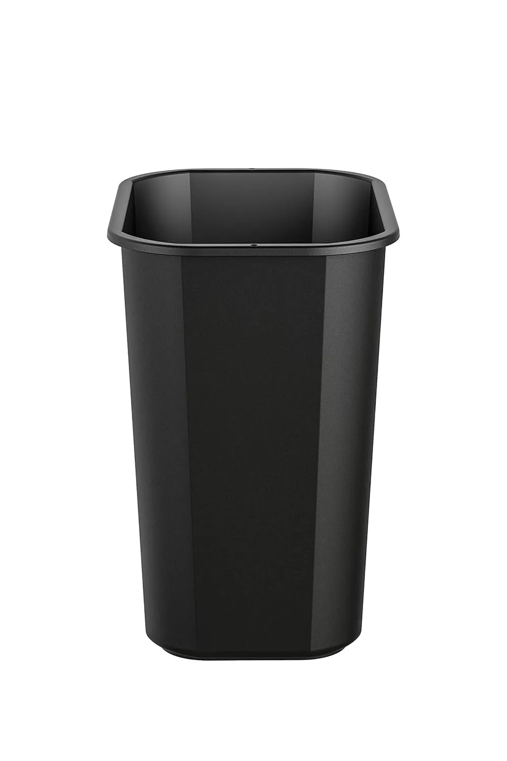 Suncast 3 Gallon Resin Waste Basket with Rolled Lip for Strength, Compact Design for Offices, Classrooms