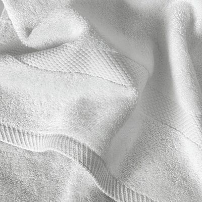 Sunset White Hand Towel