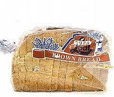 SUPA LOAF BROWN BREAD 400GM