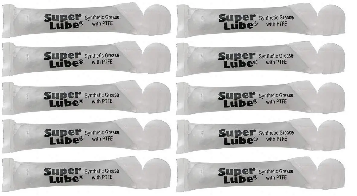 10 x Super Lube 82340 Multi Purpose Synthetic Grease USDA Dielectric PTFE 1 ml