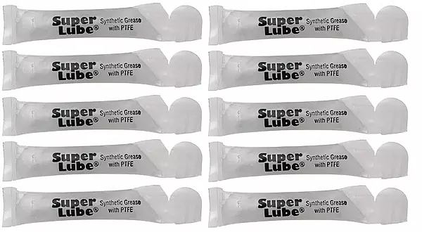 10 x Super Lube 82340 Multi Purpose Synthetic Grease USDA Dielectric PTFE 1 ml