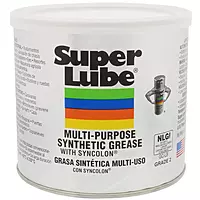 Super Lube 41160 Synthetic Grease (NLGI 2), 14.1 oz Canister, Translucent White 14.1oz/400g Canister