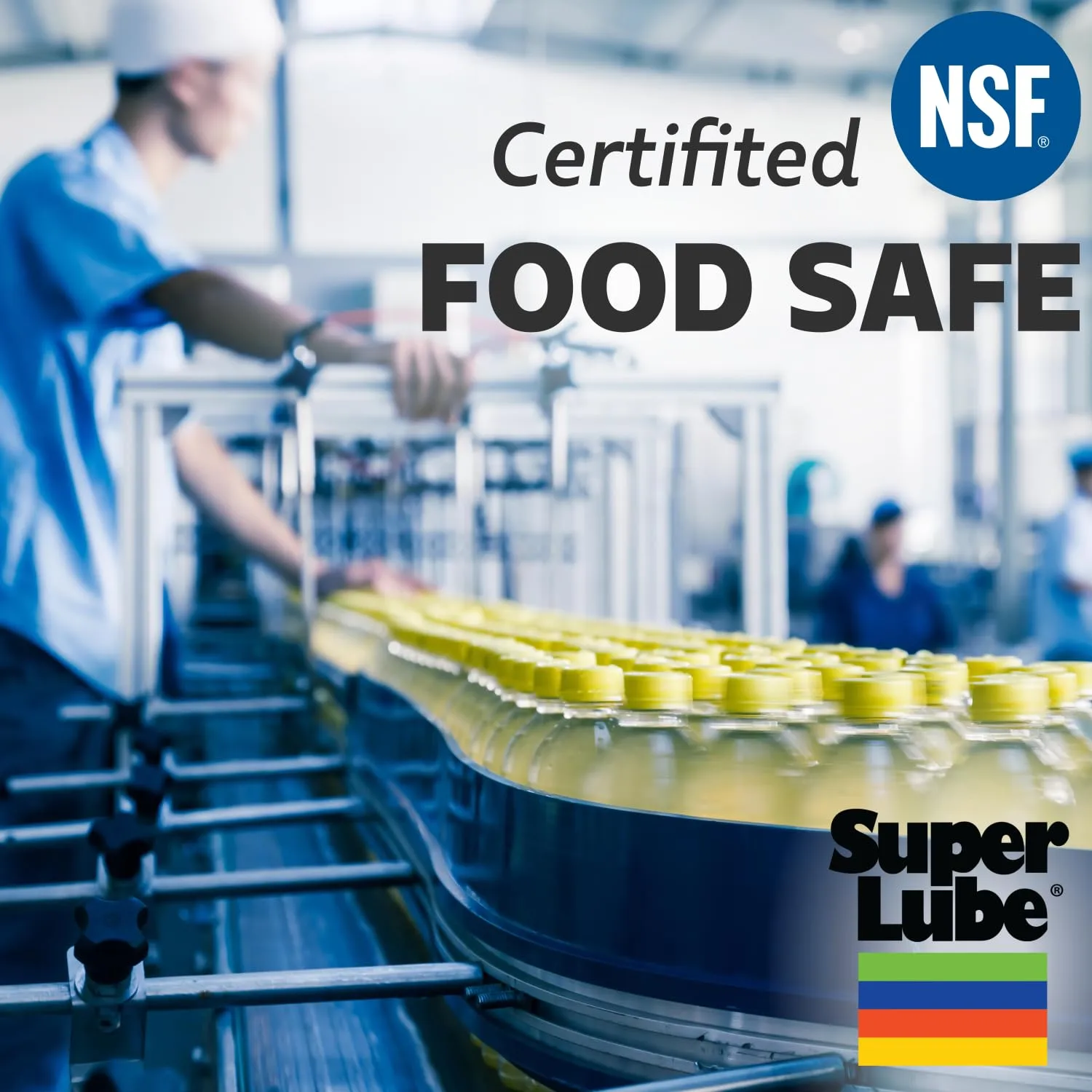 SUPER LUBE Synthetic Gear Oil (NSF H1 Food-Grade)