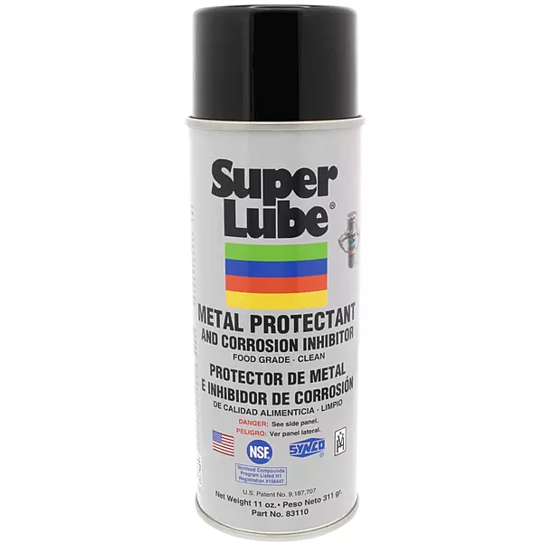Super Lube Metal Protectant & Corrosion Inhibiter (Translucent Clear, 11oz Aerosol) | High Dielectric Constant | Loosens