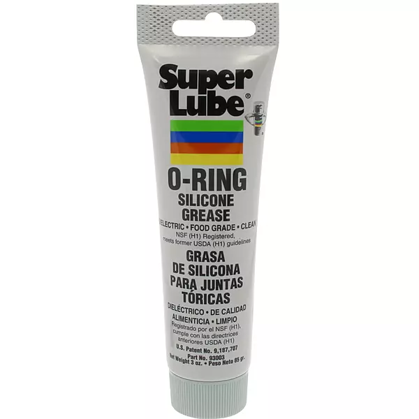 SUPER LUBE Silicone O-Ring Grease Non-Curing Compound | NSF H1 Food Grade