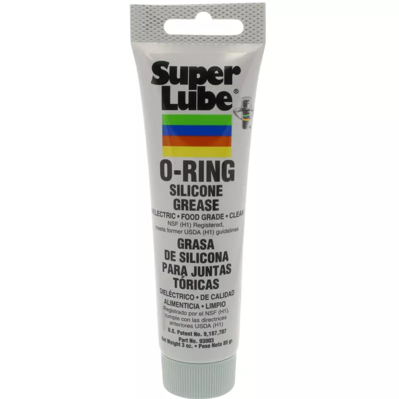 SUPER LUBE Silicone O-Ring Grease Non-Curing Compound | NSF H1 Food Grade