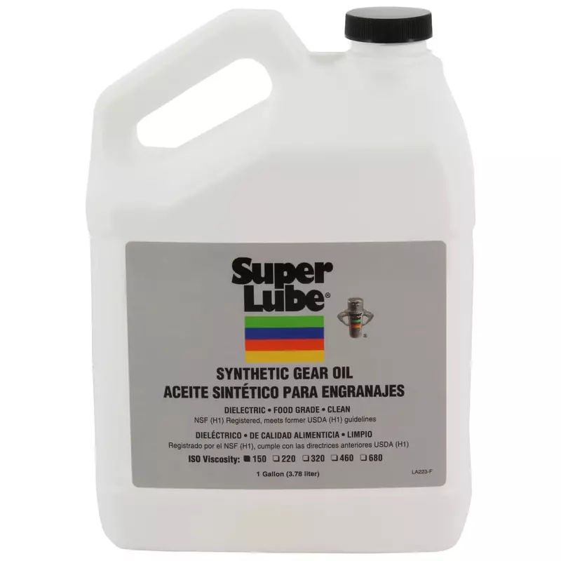 SUPER LUBE Synthetic Gear Oil (NSF H1 Food-Grade)