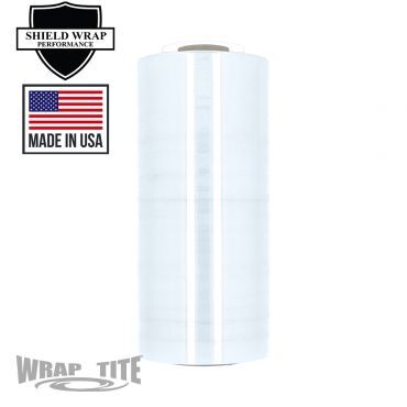 18" x 1500' x 47 Gauge, Blown Hand Stretch Wrap, 4 rls/cs