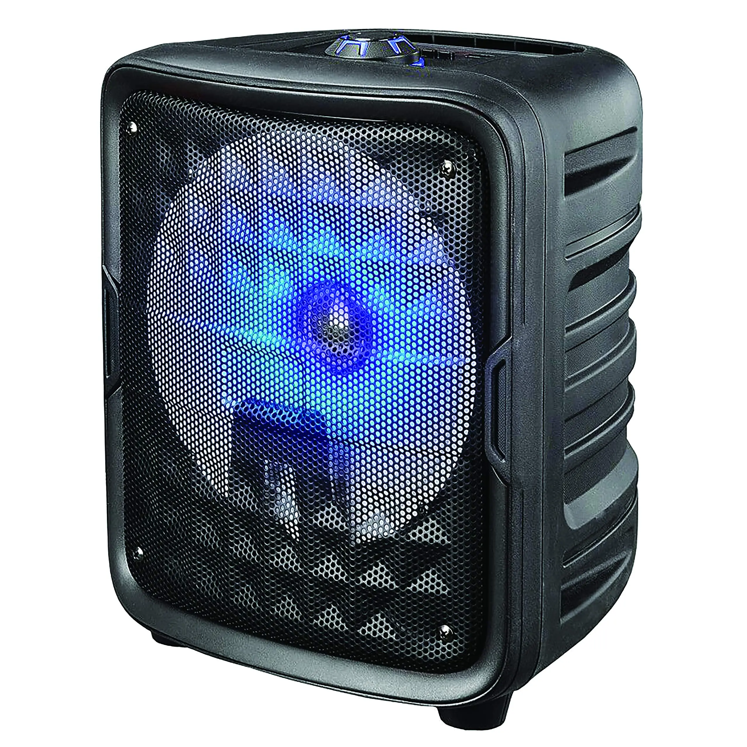 IQ Sound IQ-6608DJBT 8-inch Bluetooth Speaker with True Wireless Technology (Black)
