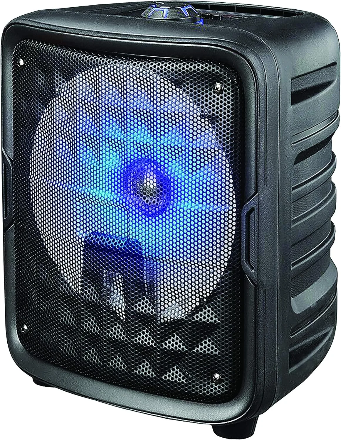 IQ Sound IQ-6608DJBT 8-inch Bluetooth Speaker with True Wireless Technology (Black)