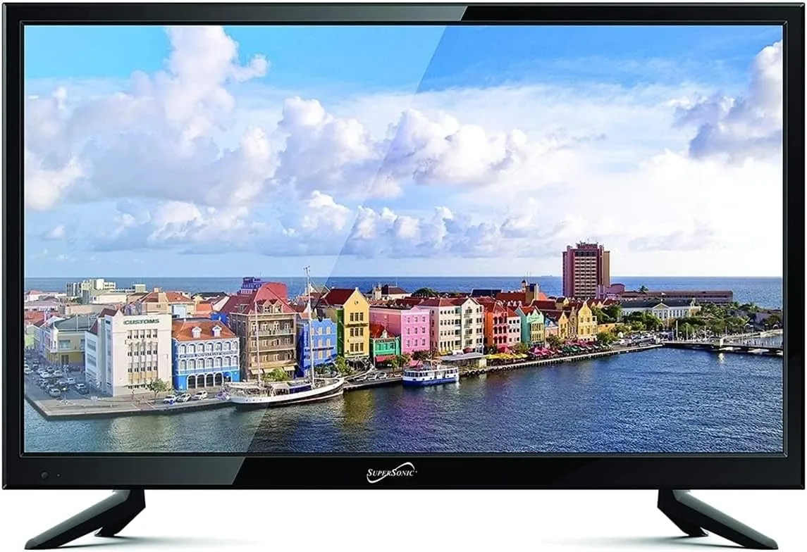 SUPERSONIC LED HDTV with HDMI and USB