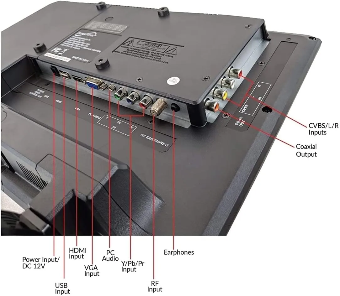 SUPERSONIC LED HDTV with HDMI and USB