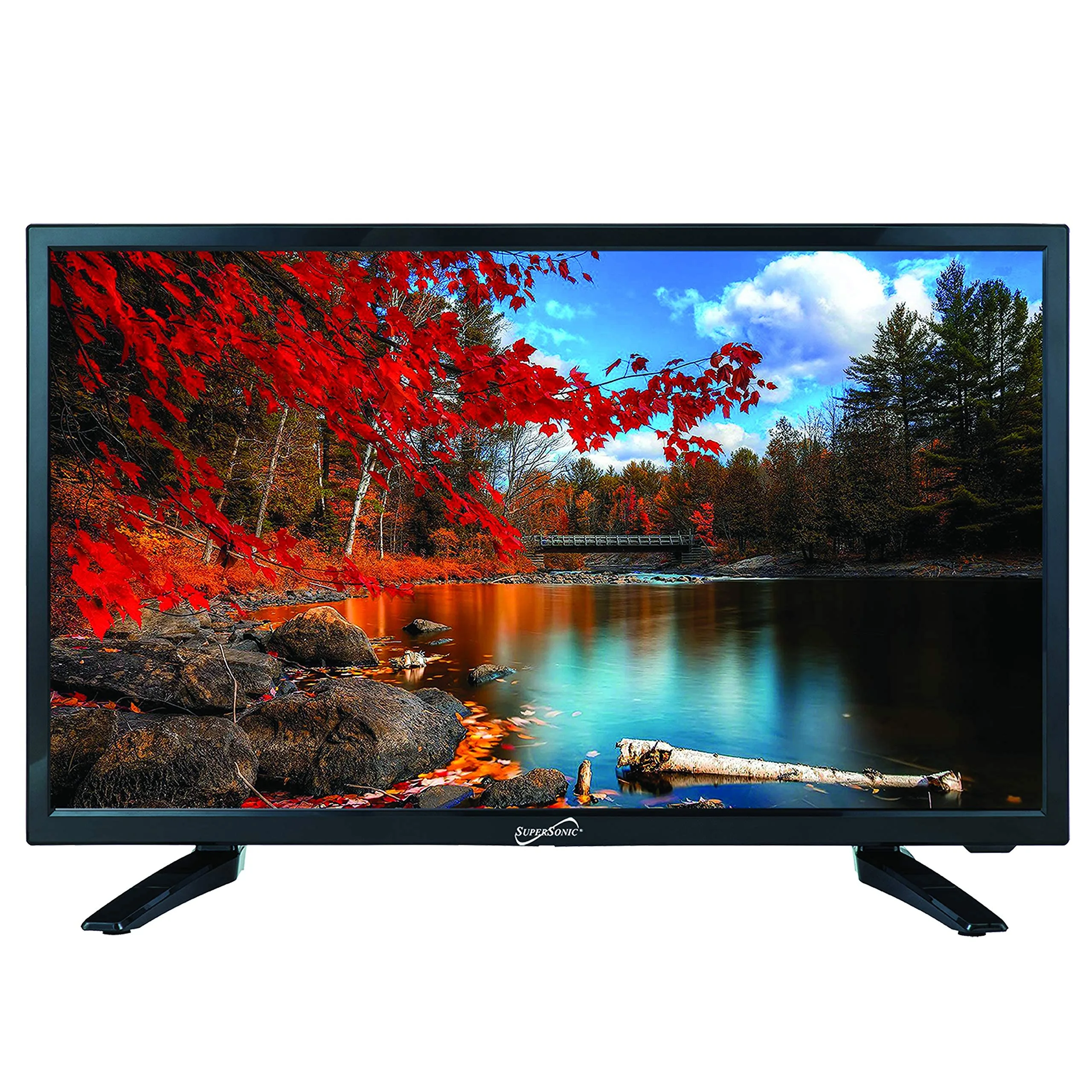 SUPERSONIC LED HDTV with HDMI and USB