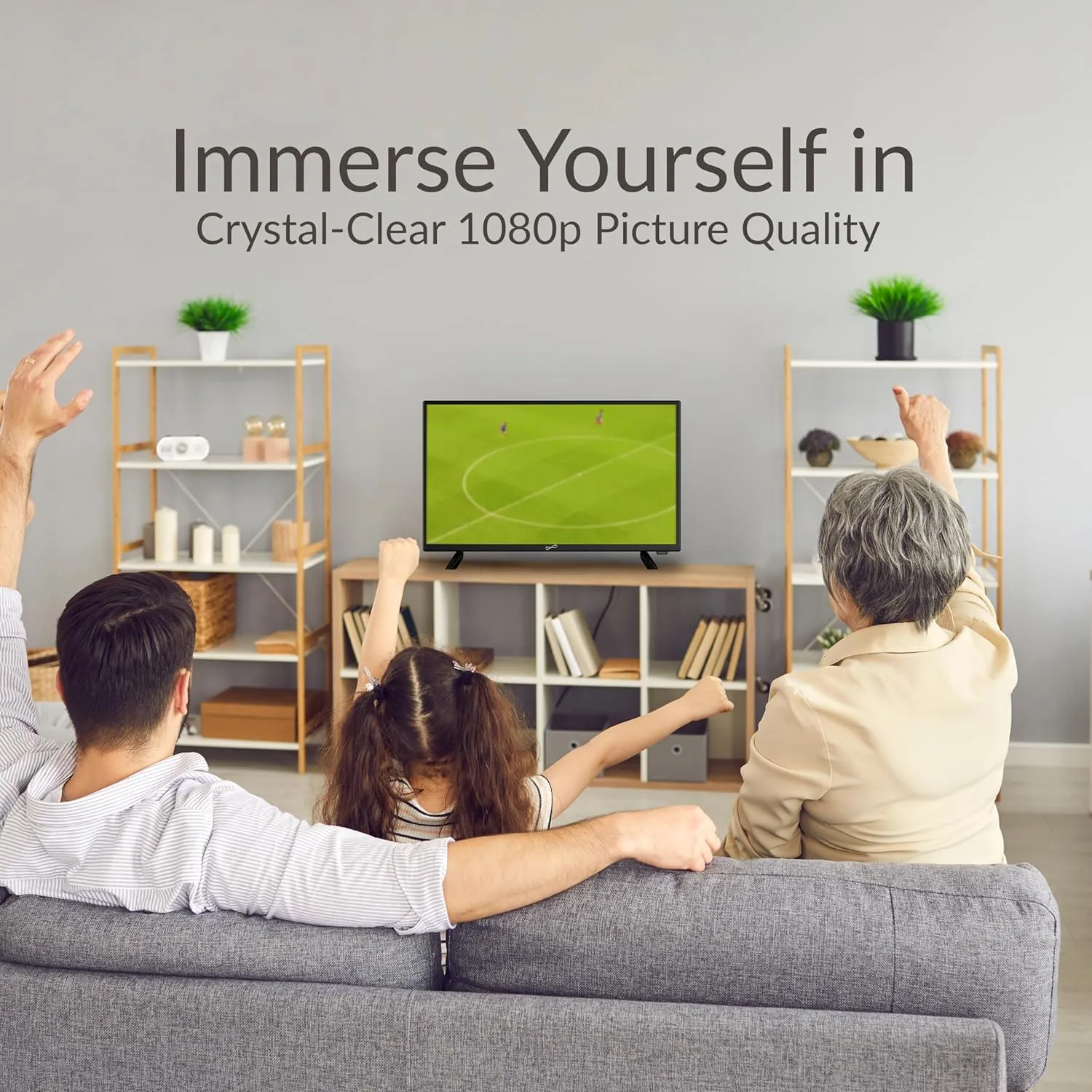 SUPERSONIC LED HDTV with HDMI and USB